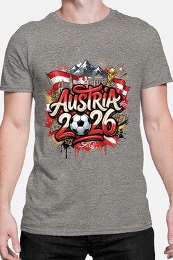 Cdm26 Austria - Tshirt Homme-NOIR
