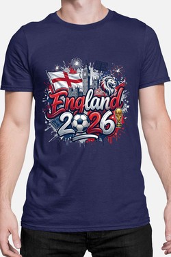 Cdm26 England - Tshirt Homme-NOIR