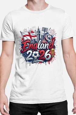 Cdm26 England - Tshirt Homme-NOIR