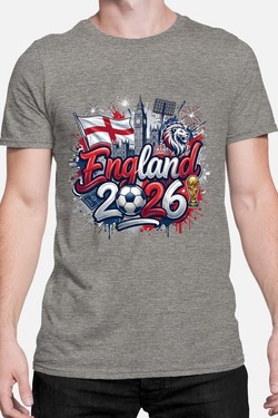 Cdm26 England - Tshirt Homme-NOIR