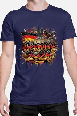 Cdm26 Germany - Tshirt Homme-GRIS