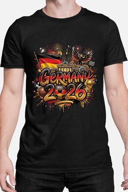 Cdm26 Germany - Tshirt Homme-GRIS