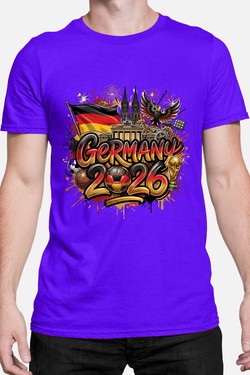 Cdm26 Germany - Tshirt Homme-GRIS