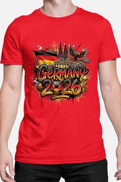 Cdm26 Germany - Tshirt Homme-GRIS