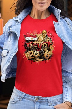Cdm26 Egypt - Tshirt Femme-ROUGE