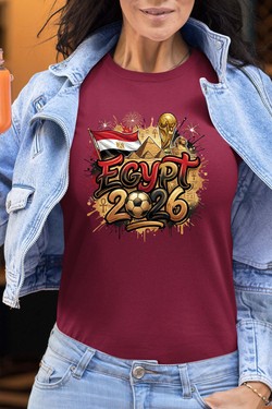 Cdm26 Egypt - Tshirt Femme-ROUGE