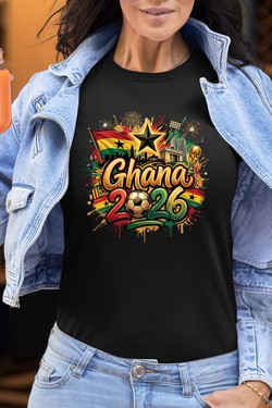 Cdm26 Ghana - Tshirt Femme-ROSE