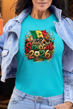 Cdm26 Senegal - Tshirt Femme - FC-FUSHIA