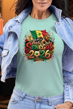 Cdm26 Senegal - Tshirt Femme - FC-FUSHIA