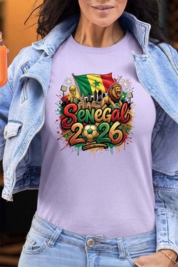 Cdm26 Senegal - Tshirt Femme - FC-FUSHIA