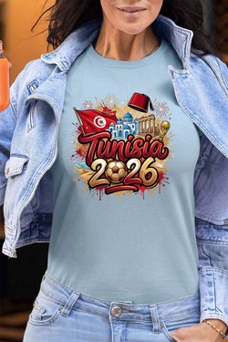 Cdm26 Tunisia - Tshirt Femme - FC-JAUNE