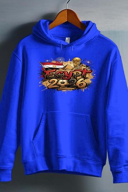 Cdm26 Egypt - Sweat capuche Homme-ROUGE