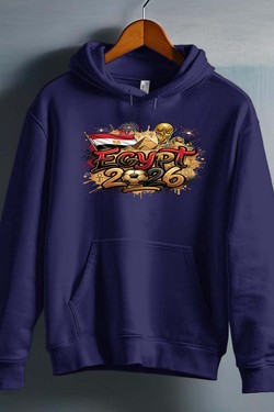 Cdm26 Egypt - Sweat capuche Homme-ROUGE