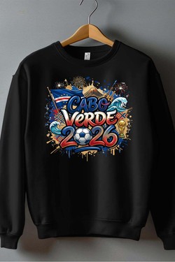 Cdm26 Cabo Verde - Sweat Col Rond Homme-BLEU ROI
