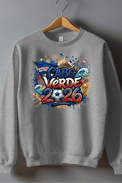 Cdm26 Cabo Verde - Sweat Col Rond Homme-BLEU ROI