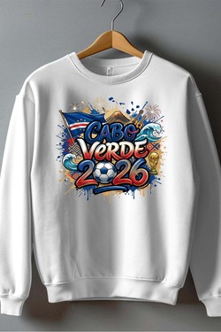 Cdm26 Cabo Verde - Sweat Col Rond Homme-BLEU ROI