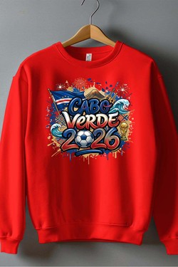 Cdm26 Cabo Verde - Sweat Col Rond Homme-BLEU ROI