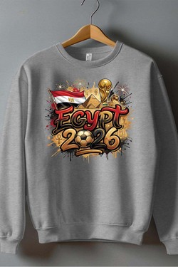 Cdm26 Egypt - Sweat Col Rond Homme-ROUGE