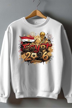 Cdm26 Egypt - Sweat Col Rond Homme-ROUGE