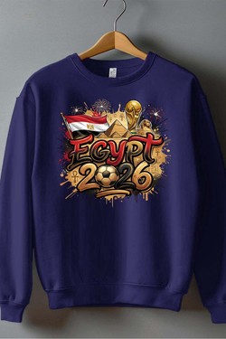 Cdm26 Egypt - Sweat Col Rond Homme-ROUGE