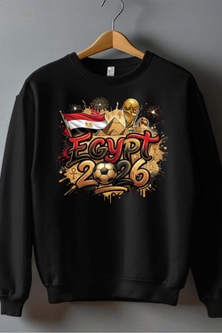 Cdm26 Egypt - Sweat Col Rond Homme-ROUGE