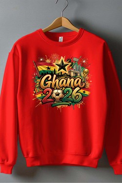 Cdm26 Ghana - Sweat Col Rond Homme-GRIS