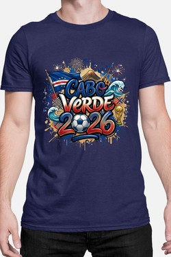 Cdm26 Cabo Verde - Tshirt Homme-ROUGE
