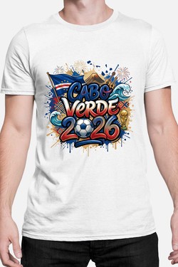Cdm26 Cabo Verde - Tshirt Homme-ROUGE