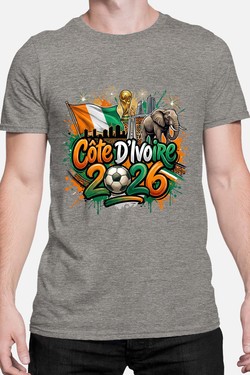 Cdm26 Cote d_ivoire - Tshirt Homme-BLEU ROI