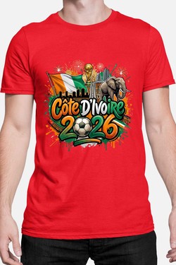 Cdm26 Cote d_ivoire - Tshirt Homme-BLEU ROI