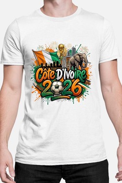 Cdm26 Cote d_ivoire - Tshirt Homme-BLEU ROI