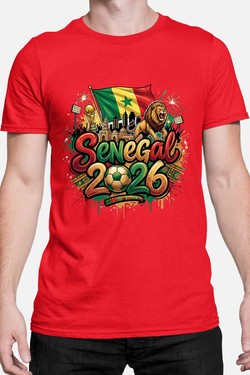 Cdm26 Senegal - Tshirt Homme-GRIS