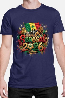 Cdm26 Senegal - Tshirt Homme-GRIS