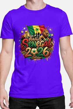 Cdm26 Senegal - Tshirt Homme-GRIS