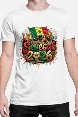 Cdm26 Senegal - Tshirt Homme-GRIS