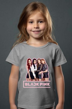 Black pink Girls fun - Tshirt Fille-ROUGE