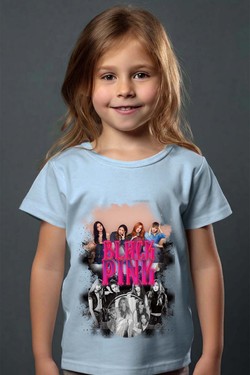 Black pink Bootleg 03 - Tshirt Fille - FC-TURQUOISE