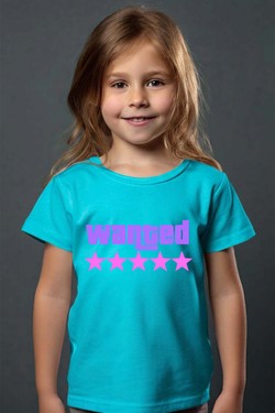 Wanted Stars Grirl - Tshirt Fille - FC-TURQUOISE