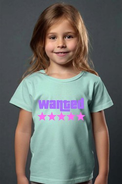 Wanted Stars Grirl - Tshirt Fille - FC-TURQUOISE