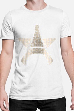 etoile paris mullti - Tshirt Homme-GRIS