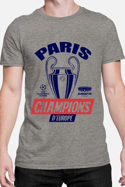 Paris champ europe - Tshirt Homme-BLEU ROI