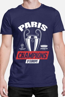 Paris champ europe - Tshirt Homme-BLEU ROI