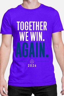 together Win again - Tshirt Homme-GRIS