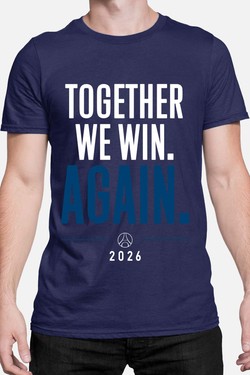 together Win again - Tshirt Homme-GRIS