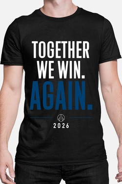 together Win again - Tshirt Homme-GRIS