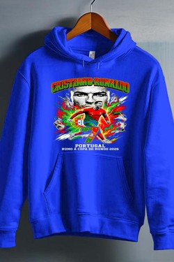 CR7 BOOTLEG1 - Sweat capuche Homme-NOIR