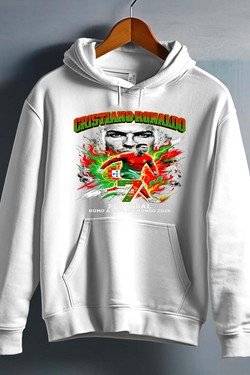 CR7 BOOTLEG1 - Sweat capuche Homme-NOIR