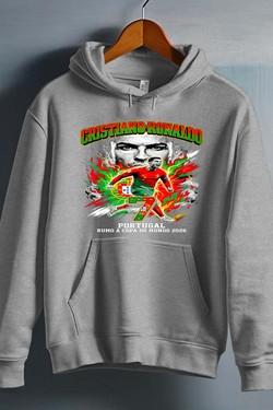 CR7 BOOTLEG1 - Sweat capuche Homme-NOIR