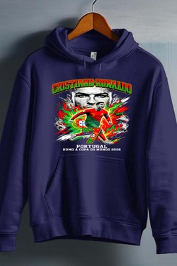 CR7 BOOTLEG1 - Sweat capuche Homme-NOIR