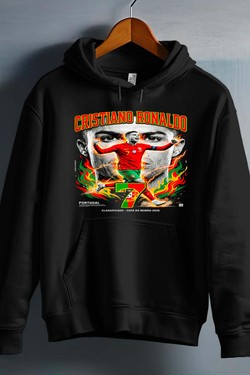 CR7 BOOTLEG2 - Sweat capuche Homme-GRIS